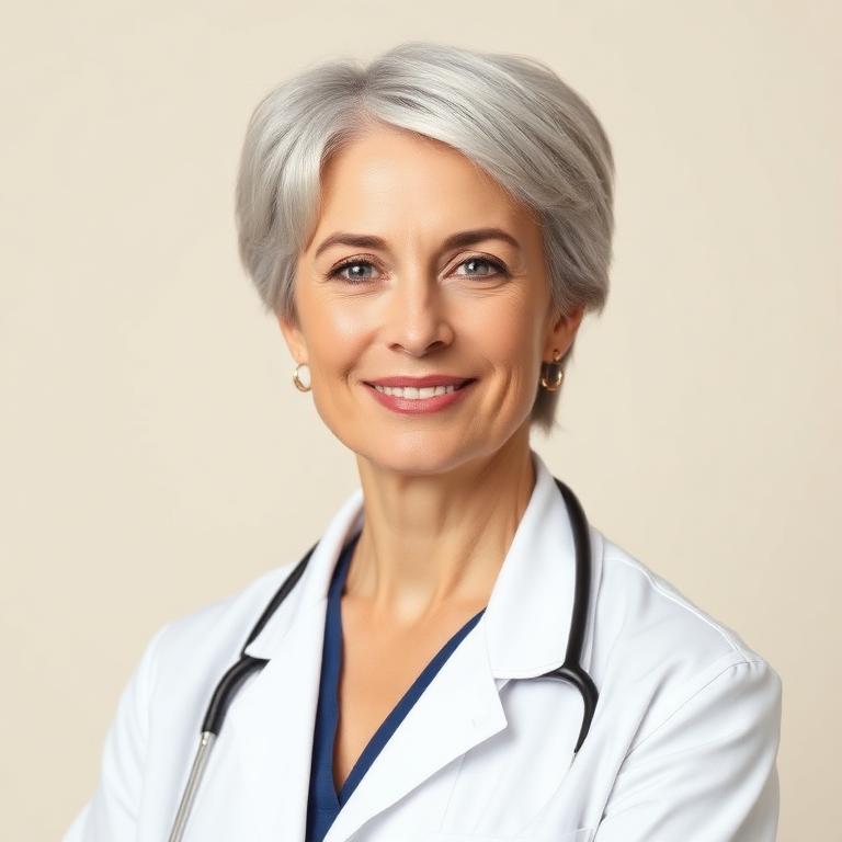 Portrait of Dr. Elena Sample, M.D.